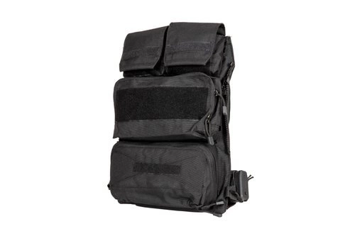 Chest rig d'assaut pour gilet Rush 2.0 – noir