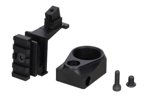 Sada adaptéru pro vedení baňky typu M4 + 5KU držák Picatinny pro AKM TM GBBR