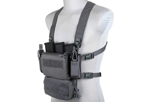 Multifunctionele borstlap Wenator 2.0 tactisch vest PRIMAL GEAR, gevechtsgrijs