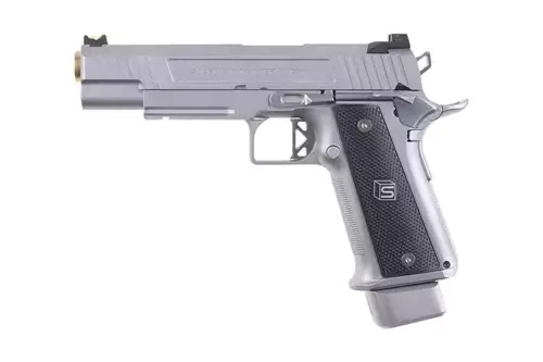 Pistola de airsoft SAI 2011 DS 5.1 (Aluminio / Green gas) - Plata