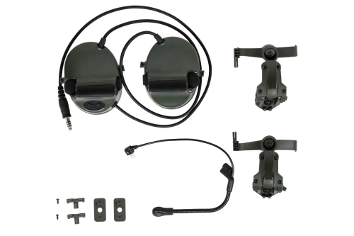 Aktivní chrániče sluchu Wosport C5 HD-24 Olive