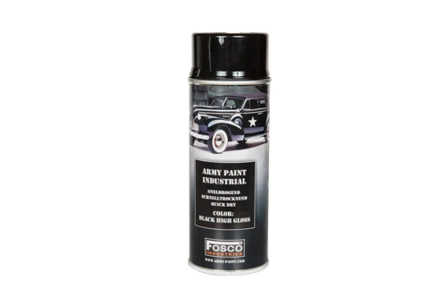 Camouflage Paint - Black High Gloss