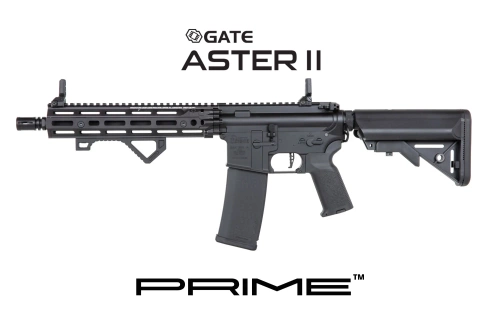 Fusil de airsoft Specna Arms Daniel Defense® RIS III 10.5'' SA-P27 PRIME™ Aster II ETU con motor brushless Negro