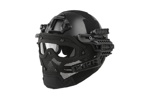 FAST Gunner Helmet Replica (MH) - Black