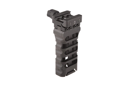 Ultra-light Aluminium Vertical Grip QD 2 - Black
