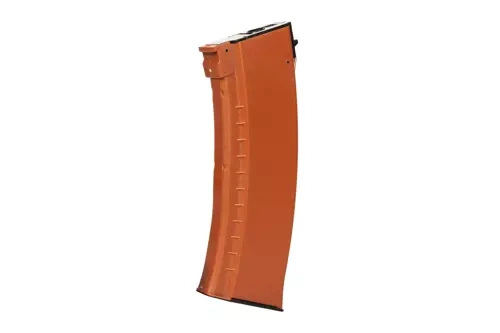 500rd hi-cap magazine for AK74 type replicas - Orange