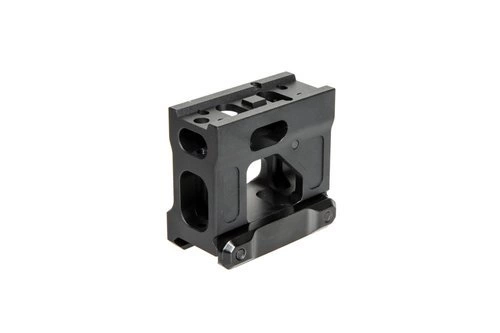 High Profile Mount for T1/T2 Red Dot Sights w/ Rear Sight - Black
