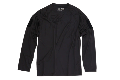 Camiseta térmica Mil-Tec Tactical D/R Negra