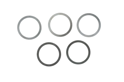 Zestaw podkładek do regulacji lufy zewnętrznej EPeS M4/M16 5 sztuk (0.1x24,2x29.7mm)