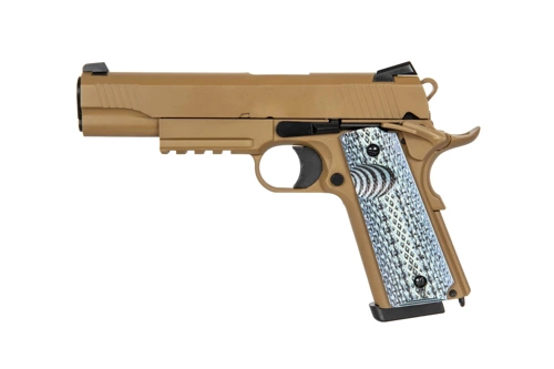 Pistolet airsoft Double Bell CQBP 739 CO2 Tan