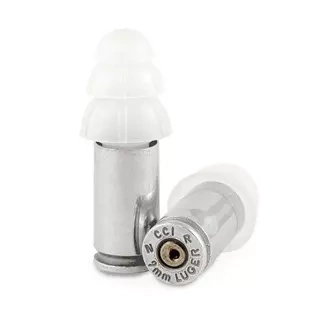 Earplugs - 9mm bullet
