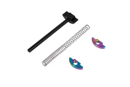 Zestaw aluminiowej prowadnicy do replik z serii AAP-01 Action Army - Czarny