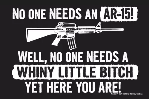 Naklejka - NEEDS AN AR