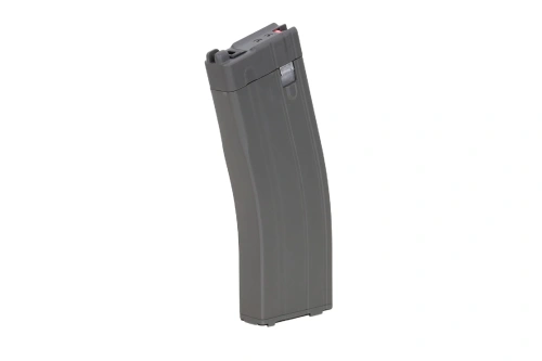 Colt x Cybergun M4/AR15 zásobník V3 real-cap na 30 kuliček green gas pro M16A2 – šedý
