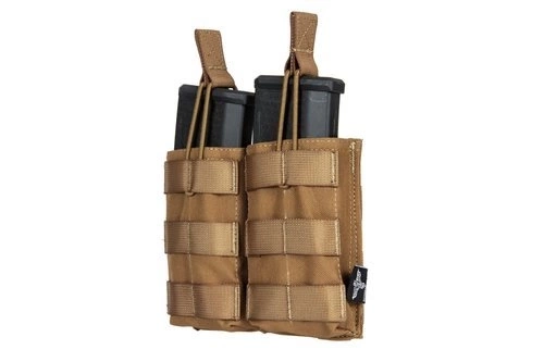 Podwójna ładownica MOLLE na 2 magazynki typu M4/M16 - Tan