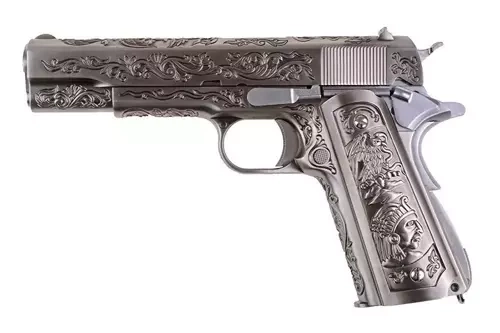 1911 Etched Version pistol replica