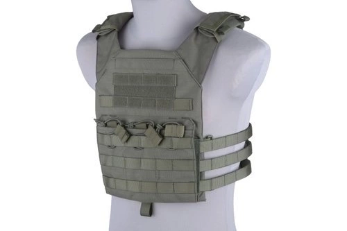 Rush Plate Carrier Tactical Vest - Ranger Green