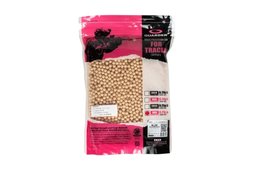 Tracer 0.25g Guarder 4300 pellets. Rouge