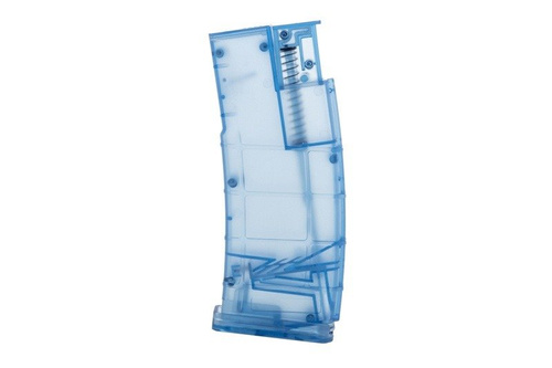 Specna Arms snellader in de vorm van een M4/M16 magazijn Blauw