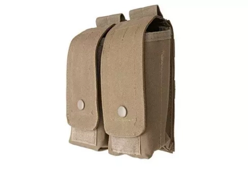 Double AK magazine pouch - tan