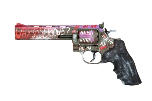 Dan Wesson 715  6 Revolver Replica - Joker Custom