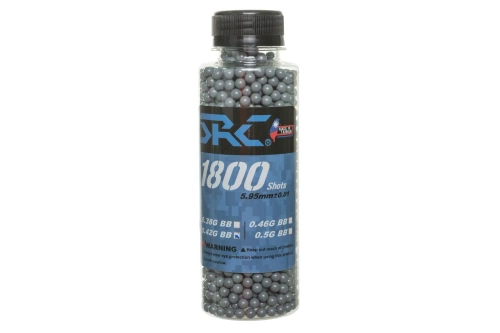 Bolas SRC 0,42 g frasco 1800 uds Gris