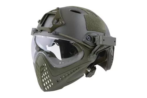 FAST PJ Piloteer helmet replica - Olive