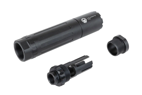 Sound suppressor replica set with HY-207 flame suppressor replica