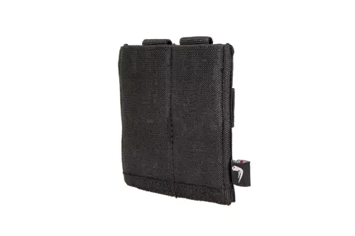Étui double pour chargeur de pistolet - noir