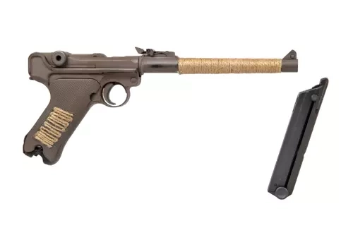 Pistool 08 L Parabellum gaspistool replica - Corpo Wars (Naamloos)