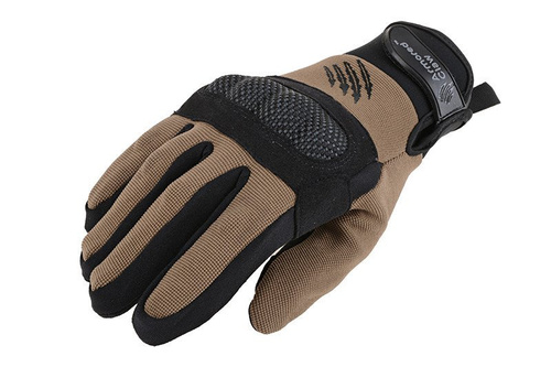 Armored Claw Shield tactical gloves - half tan