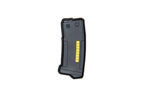 3D EPM PVC patch - black