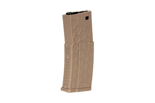 Polimerowy magazynek hi-cap HX 300 kulek do replik M4/M16 - tan