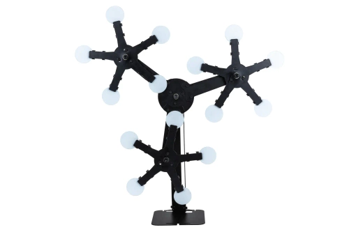 Wosport TG-35 cible de tir triple étoile à cinq branches