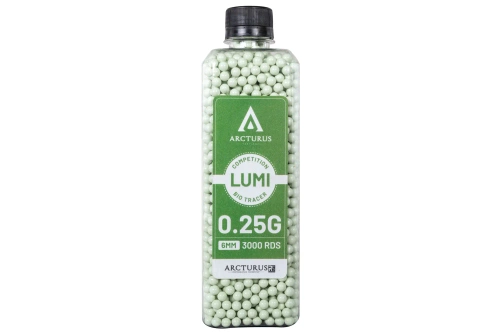 Arcturus RS® LUMI BIO TRACER Match Grade 0.25g BBs 3000 pieces bottle