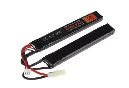 Akumulator LiPo 7,4V 2000mAh 15/30C 2-modułowy
