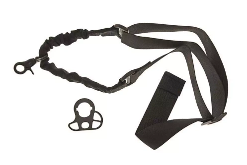 Single-Point Tactical Sling with Metal Sling Swivel - Bungee