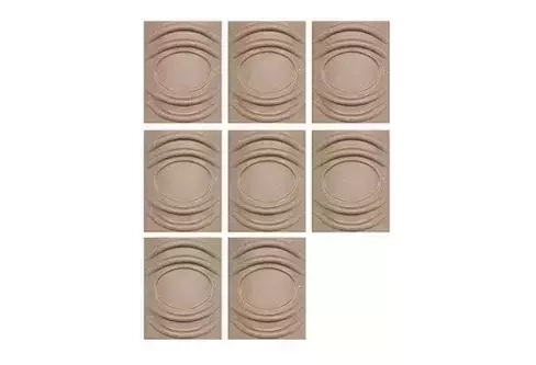 Zestaw krótkich okładzin szyn R.I.S