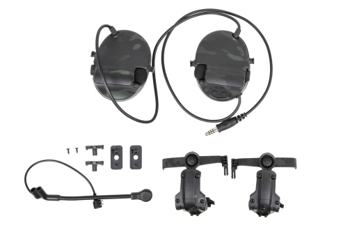 Actieve gehoorbeschermers Wosport C5 HD-24 MC Zwart