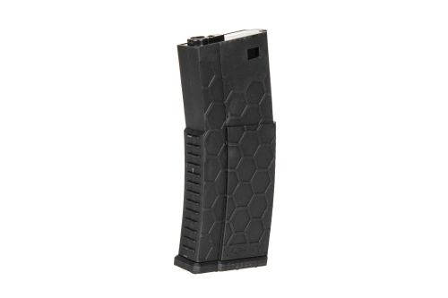Polimerowy magazynek mid-cap HX 120 kulek do replik M4/M16 - czarny