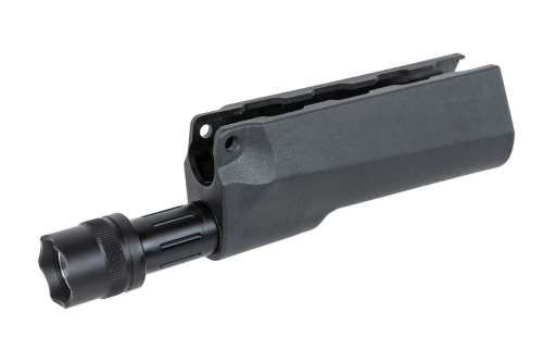 Chwyt przedni do replik typu MP5 Golden Eagle M-257 z wbudowaną latarką