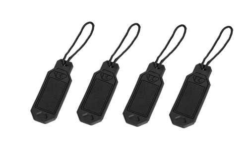 Set of personalized tags - black