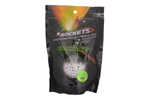 Kulki Bio 0.23g Rockets Professional 1000 szt