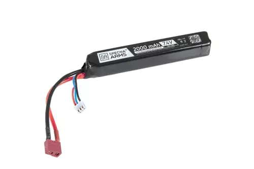 7,4V 2000mAh 15/30C LiPo baterie - T-Connect (Deans)