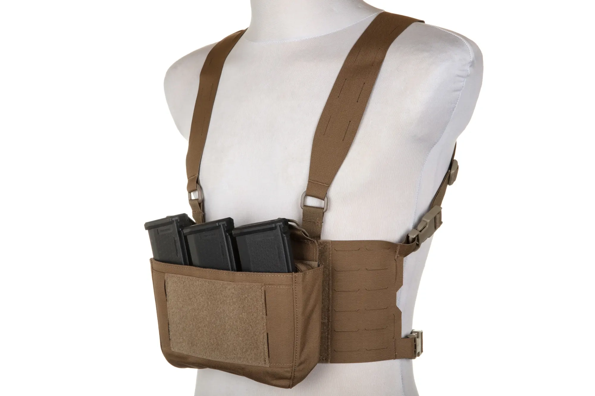 Kamizelka Emerson Gear FRO Style Chest Rig Coyote Brown - airsoft, asg ...
