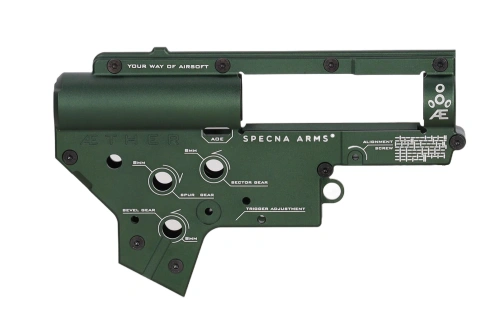 Specna Arms Aether CNC Skelet Gearboxu V2 - Olivový