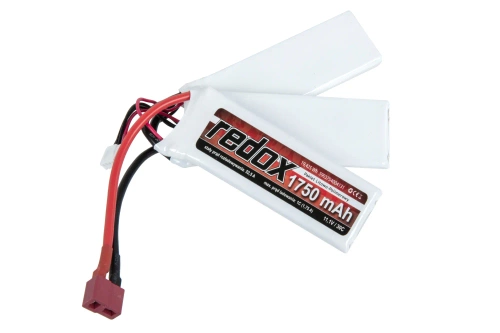 Akumulator Li-Po Redox 1750 mAh 11.1 V 30C 3-modułowy Deans