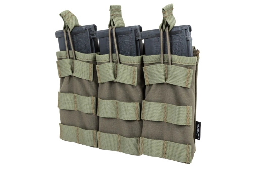 Cargador triple tipo abierto para cargadores M4/M16 Specna Arms Tactical Olive