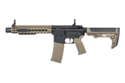 Specna Arms RRA SA-P07 PRIME™ HAL™ ETU Lichte Ops Kolf ASG Karabijn Hoog Koppel Half-Tan Versie