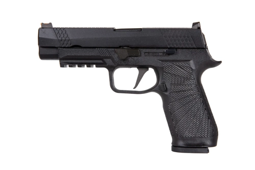 WE F17 Green Gas Pistol replica Black